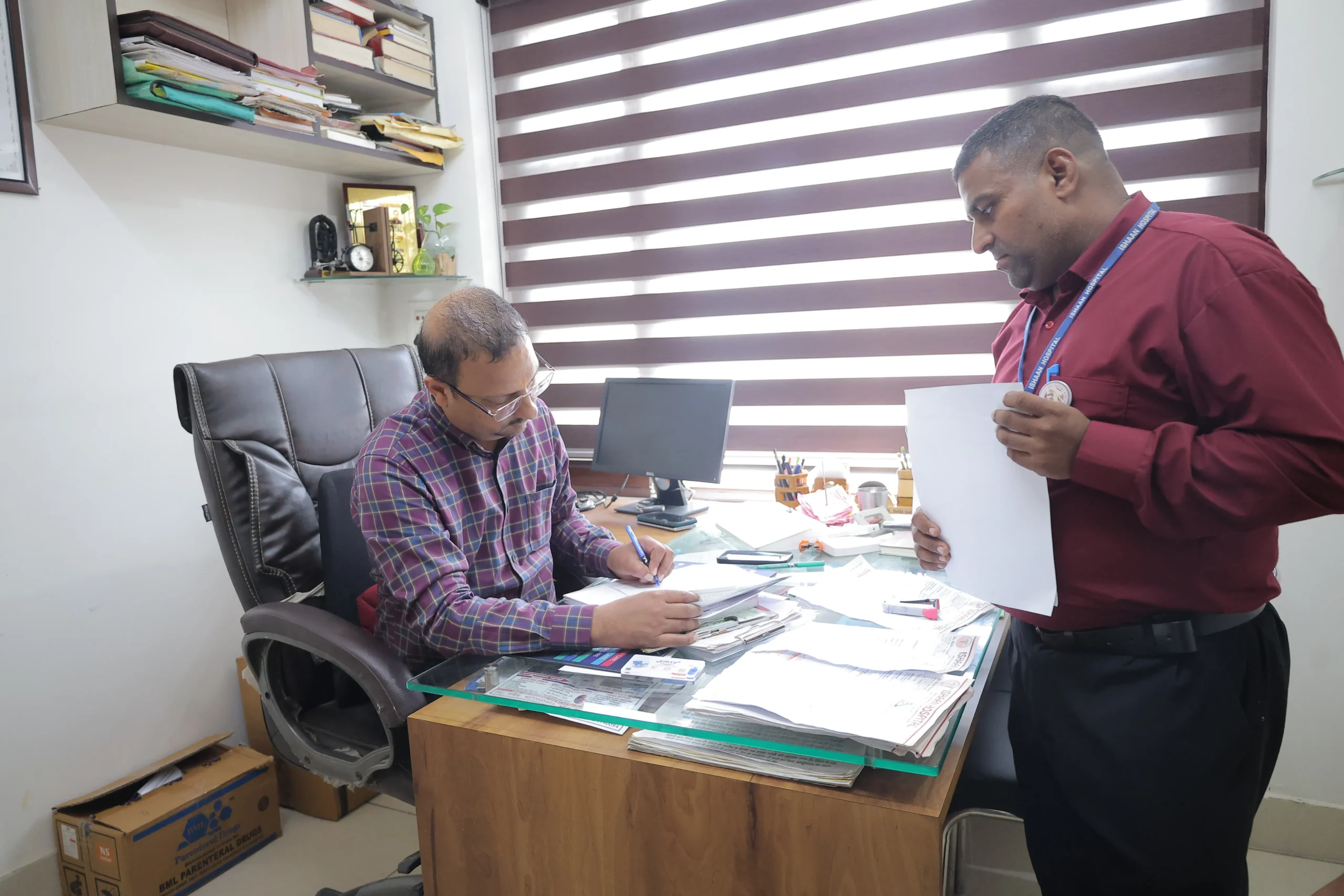 Ishaan Hospital Blood Donation Camp